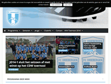 Tablet Screenshot of fcdriebergen.nl